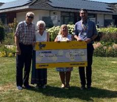 Donation to The Kirkwood in Huddersfield